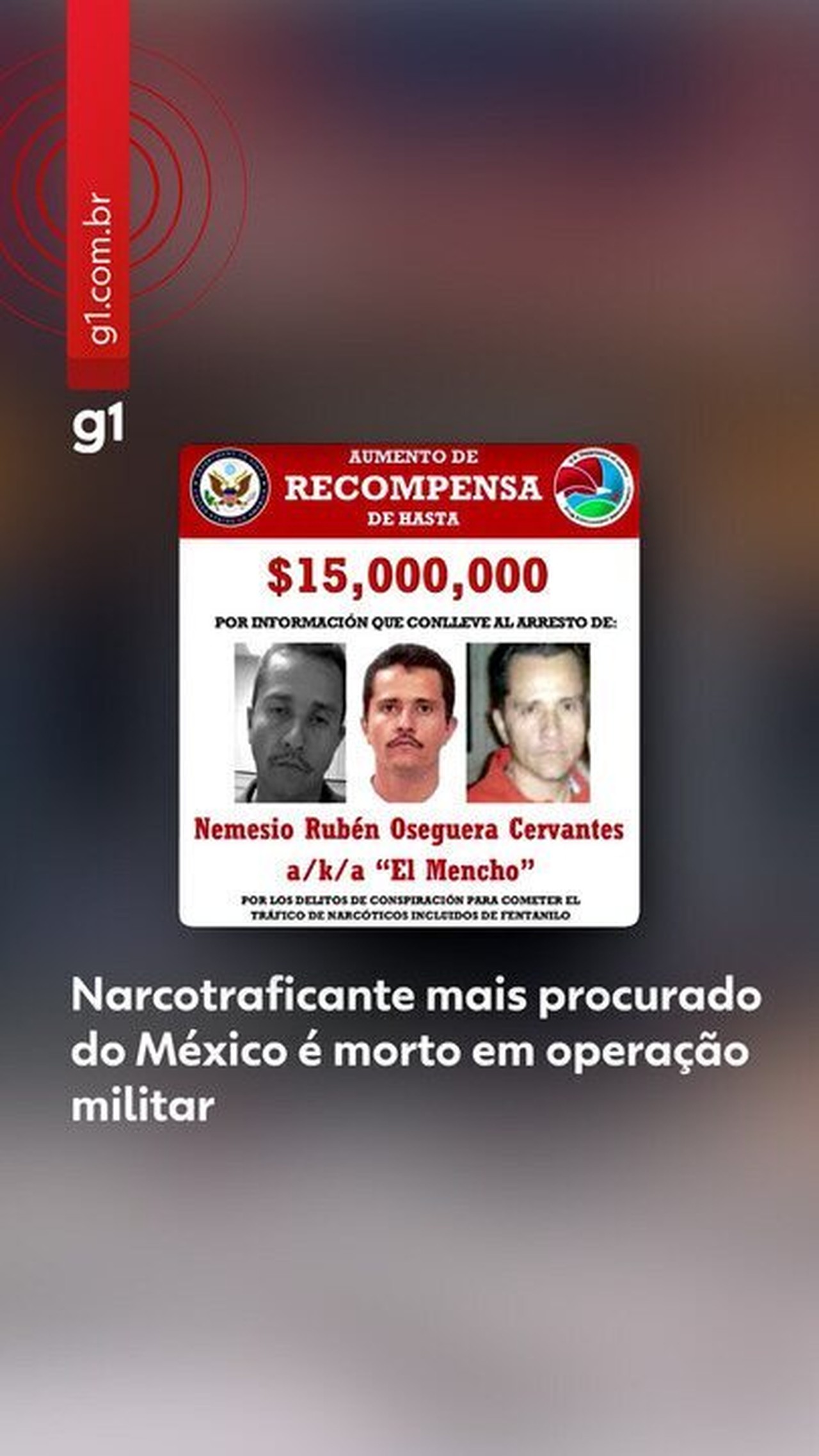 Após morte de 'El Mencho', Trump diz que México 'precisa intensificar esforços' contra cartéis de drogas